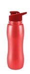 Slim Grip - 25 oz. Metalike Bottle-Drink-Thru Lid - Red