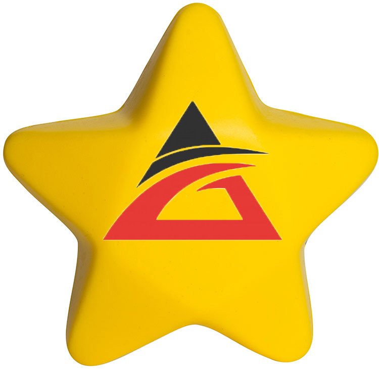 Main Product Image for Custom Slow Return Foam Squeezies (R) Stars Stress Reliever
