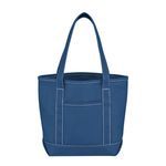 Small Cotton Canvas Yacht Tote Bag -  