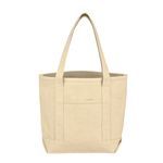 Small Cotton Canvas Yacht Tote Bag -  