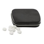 Small Rectangular Hinged Mint Tin - Black