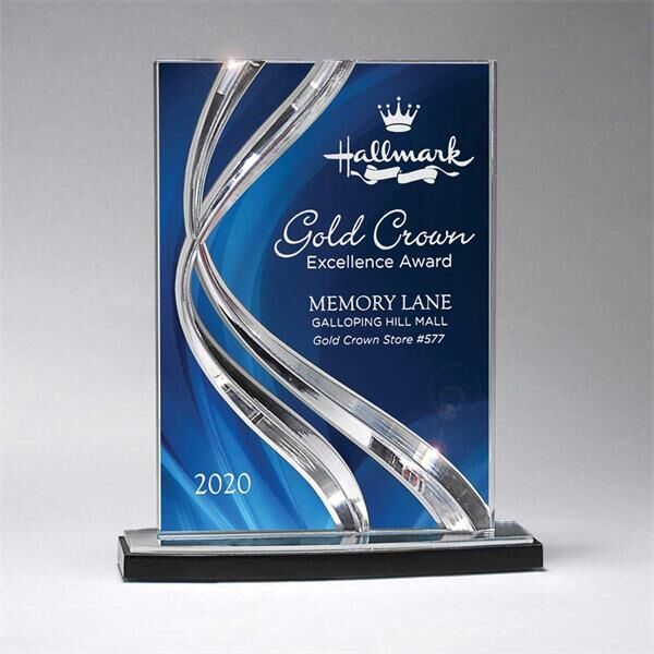 Main Product Image for Small Sweeping Ribbon Award