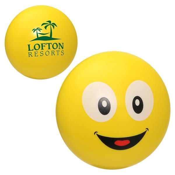 Main Product Image for Marketing Smiley Emoji Stress Reliever
