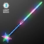 Snowflake Light Staff LED Saber - Blue