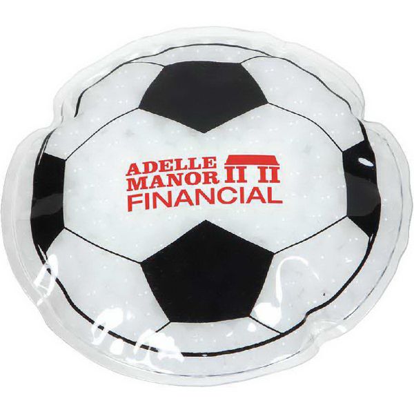 Main Product Image for Custom Printed Soccer Ball Hot / Cold Pack (FDA approved, Passed