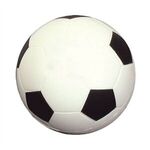 Soccer Ball Shape Stress Reliever - White