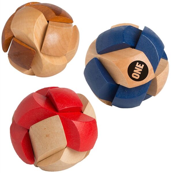 Main Product Image for Promotional Soccer Ball Wooden Puzzle