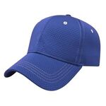 Soft Textured Polyester Mesh Cap - Royal