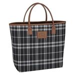 Soho Tote Bag - Black with White