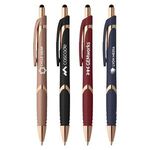 Buy Solana Softy Rose Gold Pen With Stylus - Silkscreen