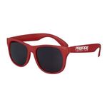 Solid Color Classic Sunglasses - Maroon