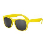 Solid Color Classic Sunglasses - Yellow