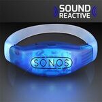 Sound Activated Light Up LED Flashing Bracelets - Blue