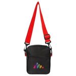 Spectrum Sling Bag - Red With Black