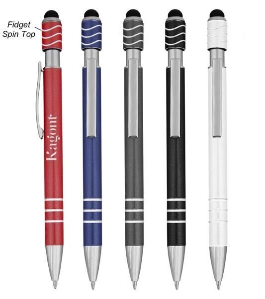 Main Product Image for Spin Top Pen With Stylus