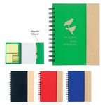 Buy Custom Printed Spiral Notebook with Sticky Notes and Flags