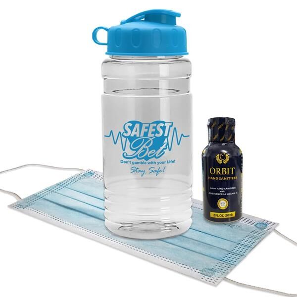 Main Product Image for Sport Bottle With Hand Sanitizer And Mask