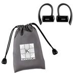 Sporty Wireless Earbuds With Pouch -  