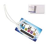 THUNDERBOLT SPOT Spot Color ID Slip-In Pocket Luggage Bag Tag