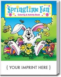Main Product Image for Springtime Fun Coloring And Activity Book Fun Pack USA Made