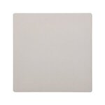 Square Absorbent Stone Coaster 4 Pack - Natural Cream