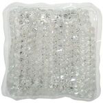 Square Gel Bead Hot/Cold Pack - Clear