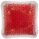 Square Gel Bead Hot/Cold Pack - Red