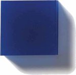 Square Translucent Erasers - Translucent Dark Blue
