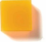 Square Translucent Erasers - Translucent Orange