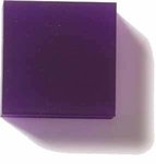 Square Translucent Erasers - Translucent Purple