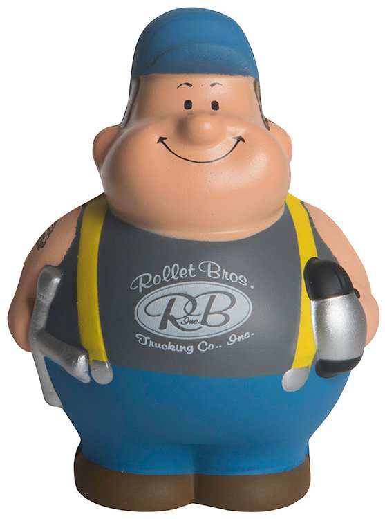 Main Product Image for Custom Squeezie(R) Trucker Bert Stress Reliever