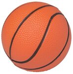 Squeezies Basketball (4.5") Stress Reliever - Orange