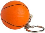 Squeezies Basketball Keyring Stress Reliever - Orange