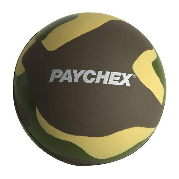 Main Product Image for Squeezies Classic Camo Ball Stress Reliever