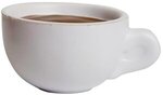 Squeezies Coffee Cup Stress Reliever - White-brown