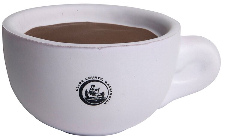 Main Product Image for Imprinted Squeezies Coffee Cup Stress Reliever