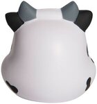 Squeezies Cute Cow Head Stress Reliever - White-black