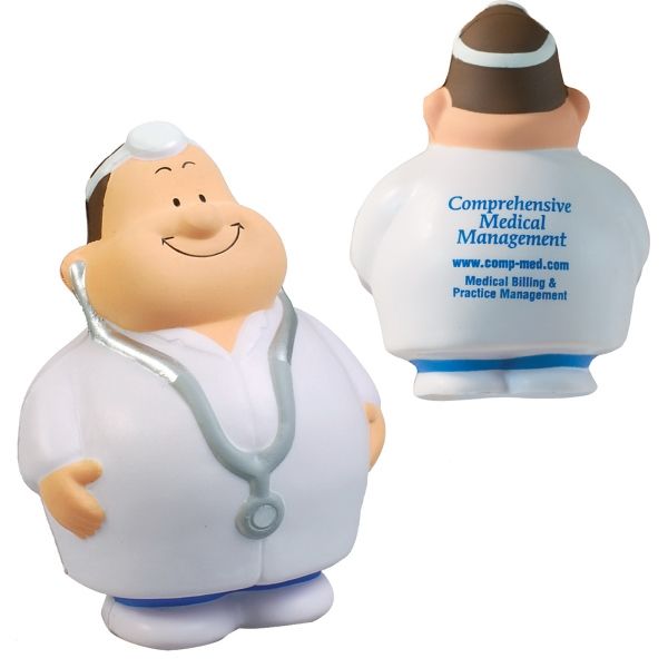 Main Product Image for Custom Squeezies (R) Doctor Bert Stress Reliever
