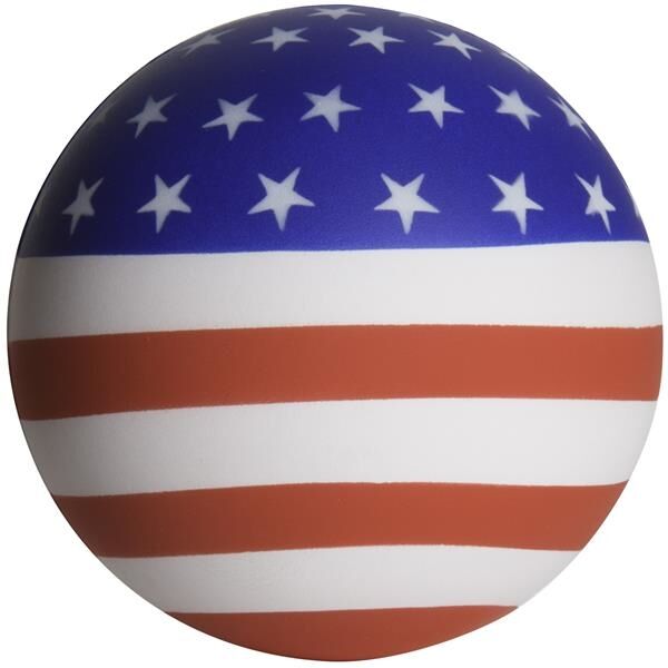 Main Product Image for Squeezies Flag Ball Stress Reliever