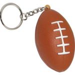 Squeezies® Football Keyring Stress Reliever - Brown