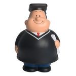 Squeezies® Graduate Bert™ Stress Reliever - Black