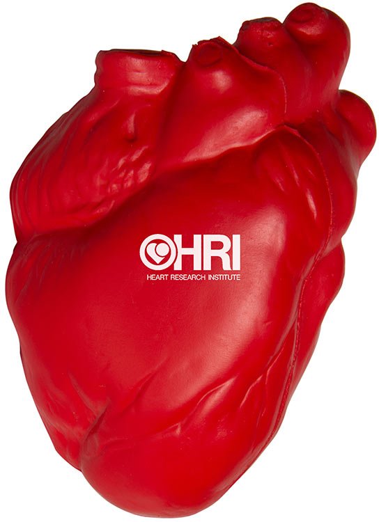 Main Product Image for Imprinted Squeezies Heart (Anatomical) Stress Reliever