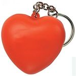 Squeezies® Heart Keyring Stress Reliever - Red