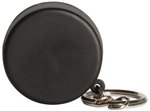 Squeezies Hockey Puck Keyring Stress Reliever - Black