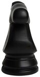 Squeezies Knight Chess Piece Stress Reliever - Black