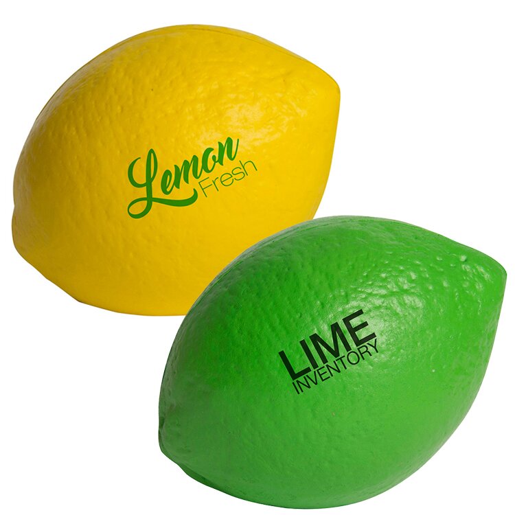Main Product Image for Imprinted Squeezies Lemon Stress Reliever