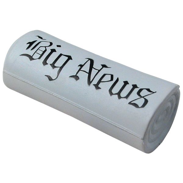 Main Product Image for Custom Squeezies(R) Newspaper Stress Reliever