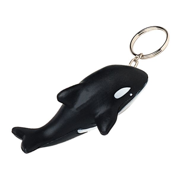 Main Product Image for Imprinted Squeezies(R) Orca Keyring Stress Reliever