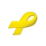 Squeezies(R) Awareness Ribbons Stress Reliever - Yellow