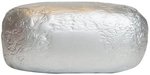 Squeezies(R) Baked Potato/Burrito In Foil Stress Reliever - Silver